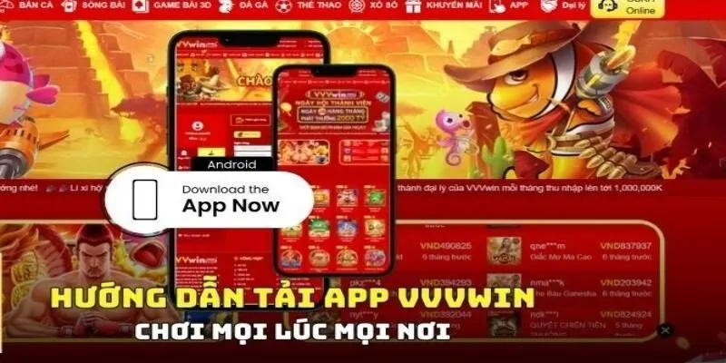 Tải app VVVWIN đơn giản cho các anh em game thủ