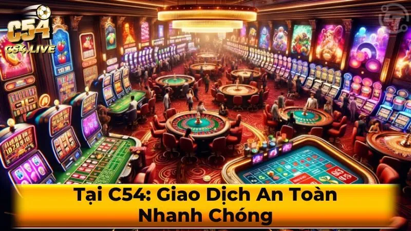 Khám phá kho game phong phú, chất lượng tại C54